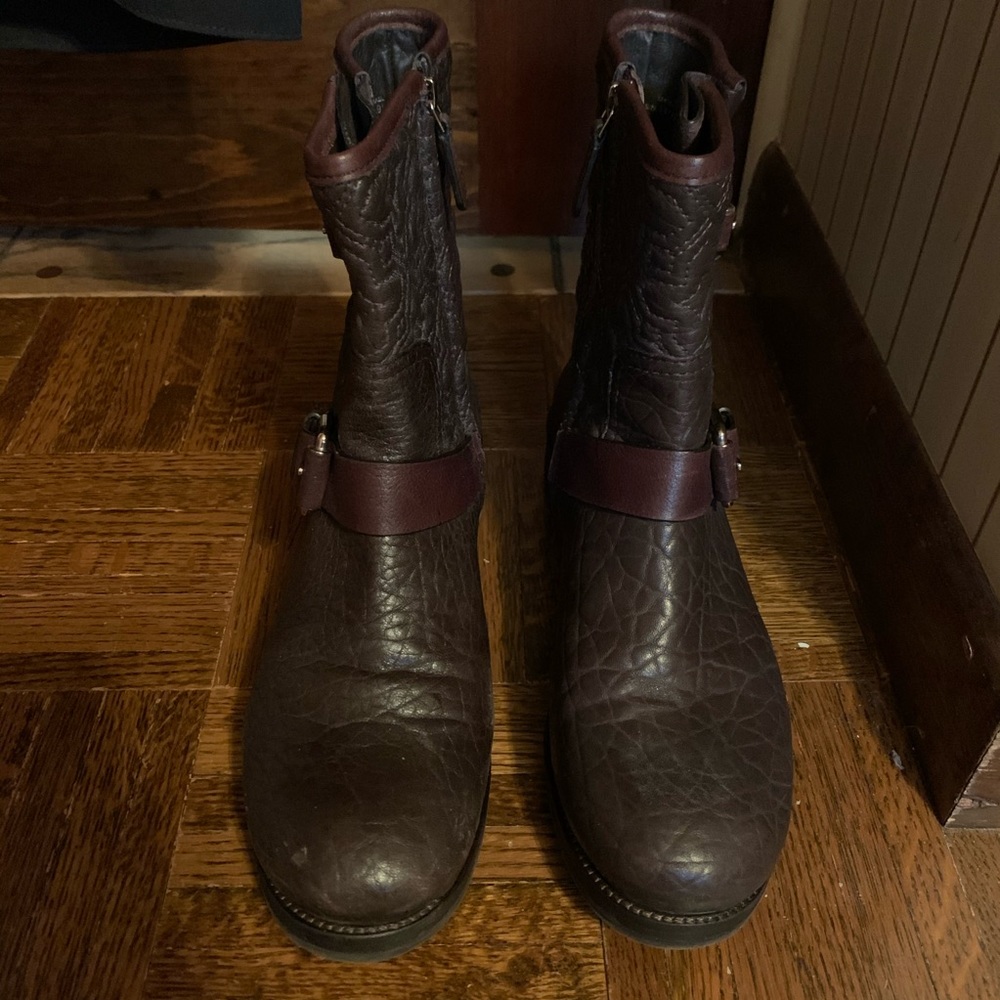 Tory Burch Quilted Leather Ankle Bootie - Picture 2 of 9